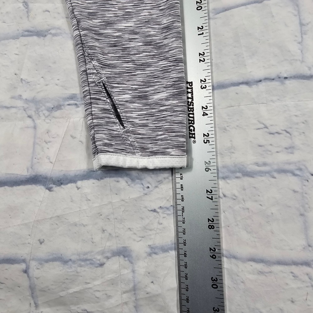 Zero Restriction Pullover WOMENS M Grey Space Dye 1/4 Zip Funky Buddha Thumbhole - Picture 6 of 12